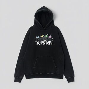 Ripndip Black Graphic Hoodie